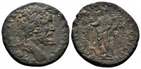 (Bronze, 6.85gr 24mm) LYDIA. Saitta. Septimius Severus, 193-211. 
Laureate head of Septimius Severus to right. 
Rev.Tyche standing front, head to left...