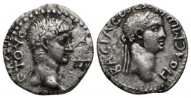 (Silver, 3.35gr 18mm) King Of Pontos Polemo II, circa 38-64. Drachm 
 Diademed head of Polemo II to right. 
Rev.Laureate head of Nero to right. 
RG 35...