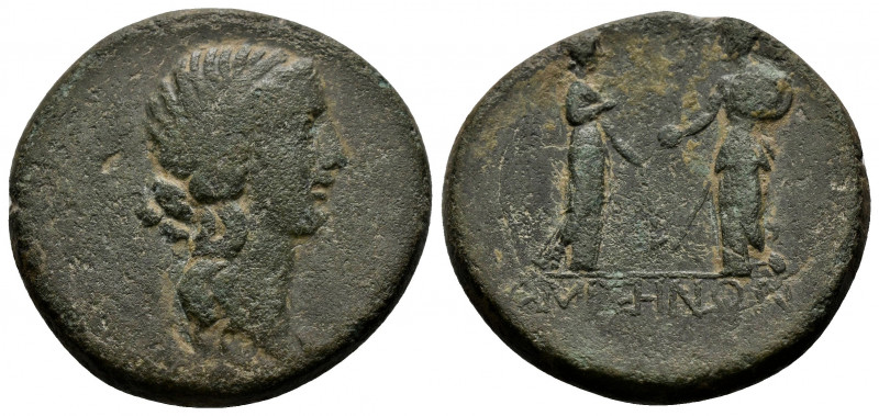 (Bronze, 11.30gr 26mm) PONTUS. Amisus. Pseudo-autonomous (Late 1st century BC). ...