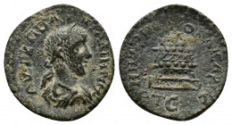 (Bronze, 6.99gr 24mm) Pontos. Neocaesarea. Gallienus AD 253-268. Bronze AE.