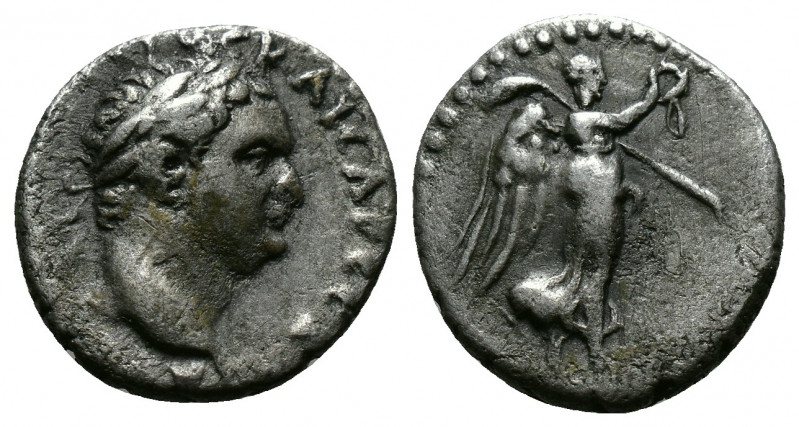 (Silver, 1.72gr 14mm) Cappadocia, Caesarea. Titus. A.D. 79-81. AR hemidrachm 
la...