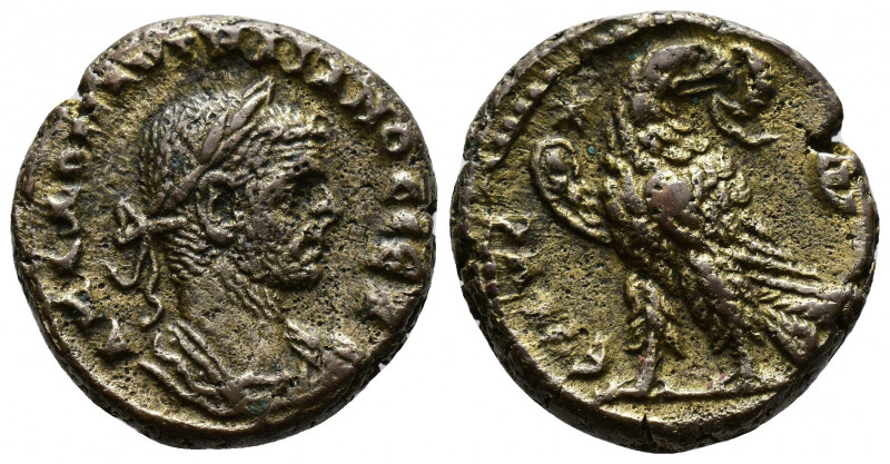 (Billon 9.35g 22mm) Egypt, Alexandria. Aurelian. A.D. 270-275. AE tetradrachm 
l...