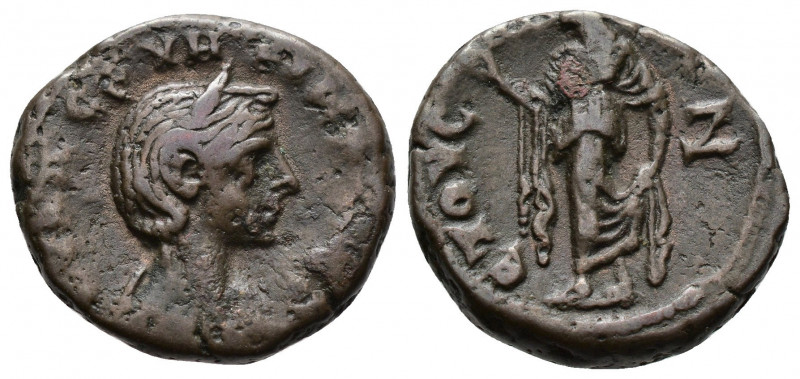 (Bronze.6.27g 21mm) Severina (Augusta, 270-275). Egypt, Alexandria. BI Tetradrac...