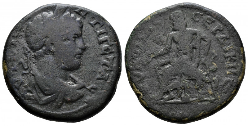 (Bronze.14.89g 29mm) THRACE, Serdica. Geta. AD 209-211 AE
Laureate head right 
R...