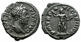 (Silver, 3.18gr 18mm) Septimius Severus (193-211 AD), Silver Denarius,
laureate head right 
Rev: Jupiter standing facing, head turned right, holding t...
