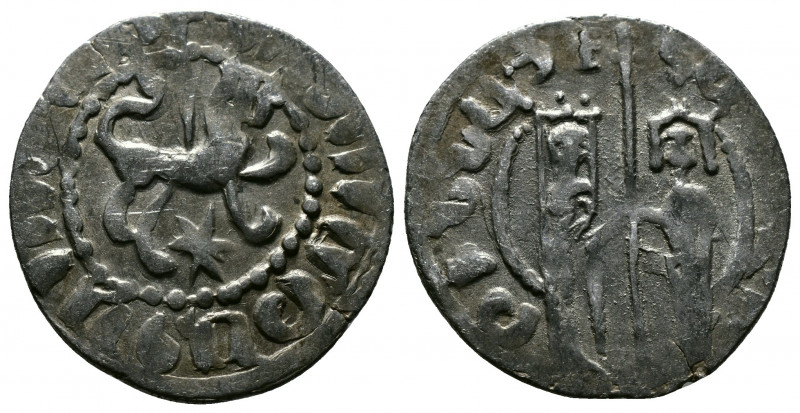 (Silver, 2.99gr 22mm) ARMENIA, Cilician Armenia. Royal . Levon II. 1270-1289. AR...