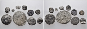 (Silver, 15.07g) 10 ancients Pıeces. Sold as seen.