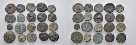 (Bronze, 66.74g) 20 ancients Pıeces. Sold as seen.