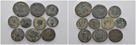 (Bronze, 26.84g) 10 ancients Pıeces. Sold as seen.