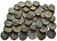 (Bronze, 109.31g) 40 ancients Pıeces. Sold as seen.