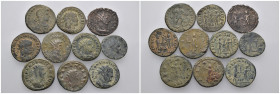 (Bronze, 31.06g) 10 ancients Pıeces. Sold as seen.