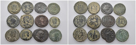 (Bronze, 39.38g) 12 ancients Pıeces. Sold as seen.