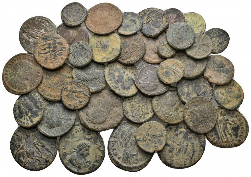 (Bronze, 98.63g) 40 ancients Pıeces. Sold as seen.