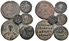 (Bronze, 44.65g) 6 ancients Pıeces. Sold as seen.