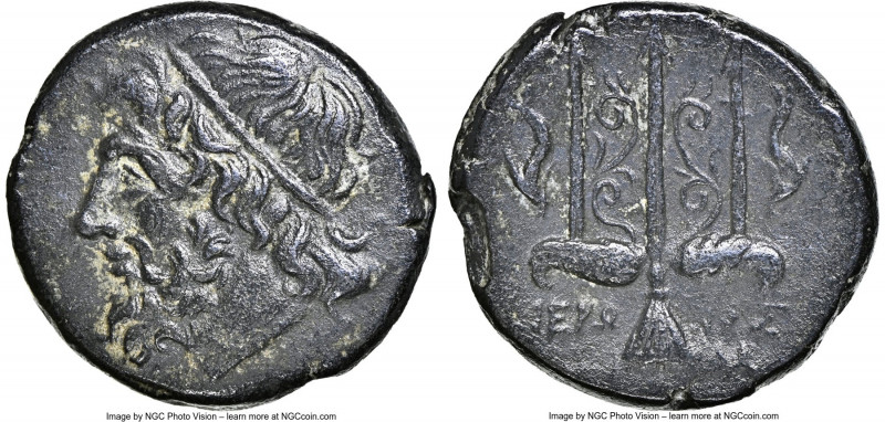 SICILY. Syracuse. Hieron II (ca. 275-215 BC). AE litra (20mm, 10h). NGC Choice X...