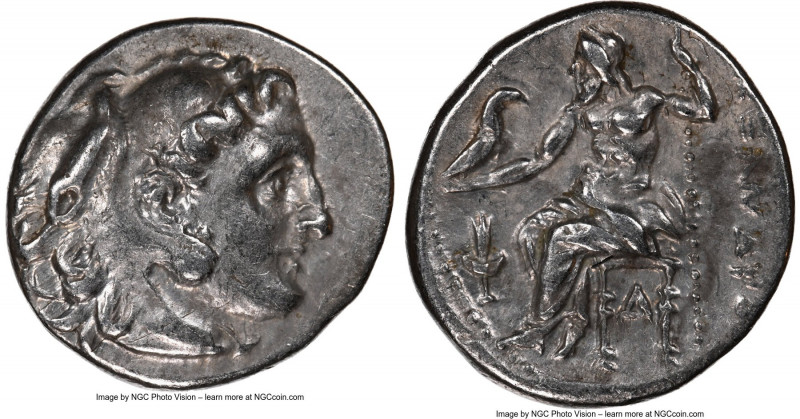 MACEDONIAN KINGDOM. Alexander III the Great (336-323 BC). AR drachm (17mm, 9h). ...