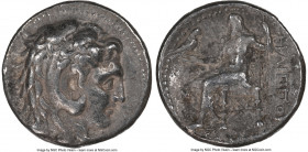 MACEDONIAN KINGDOM. Philip III Arrhidaeus (323-317 BC). AR tetradrachm (21mm, 17.03 gm, 5h). NGC Choice VF 5/5 - 3/5. Lifetime issue of Babylon, ca. 3...