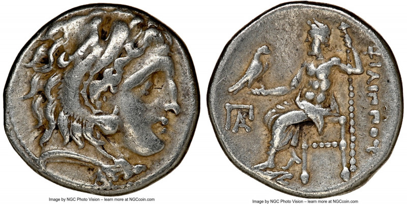 MACEDONIAN KINGDOM. Philip III Arrhidaeus (323-317 BC). AR drachm (17mm, 11h). N...