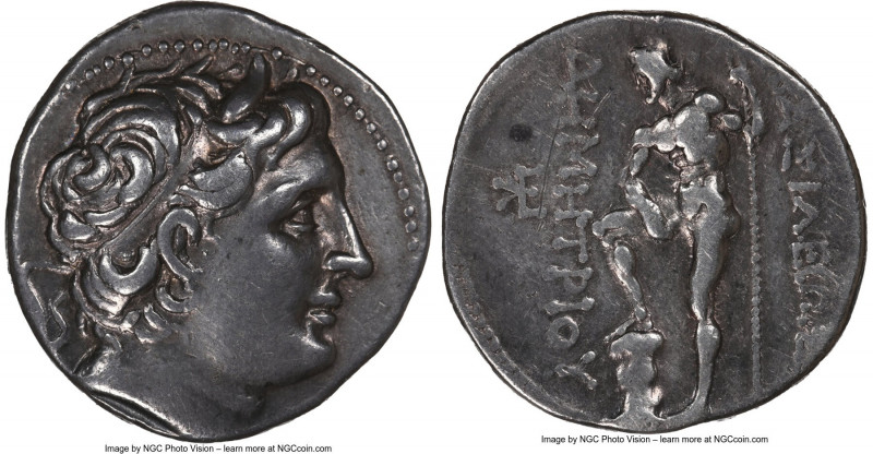 MACEDONIAN KINGDOM. Demetrius I Poliorcetes (306-283 BC). AR tetradrachm (29mm, ...