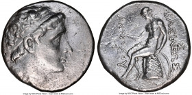 SELEUCID KINGDOM. Antiochus II Theos (261-246 BC). AR tetradrachm (27mm, 9h). NGC VF, brushed. Uncertain mint 30, probably in Northern Mesopotamia. Di...