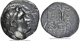 SELEUCID KINGDOM. Demetrius I Soter (162-150 BC). AR drachm (19mm, 12h). NGC Choice VF, marks. Antioch on the Orontes, dated Seleucid Era 161 (152/1 B...