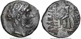SELEUCID KINGDOM. Alexander I Balas (152/1-145 BC). AR drachm (17mm, 1h). NGC Choice XF. Antioch on the Orontes. Diademed head of Alexander I right, w...
