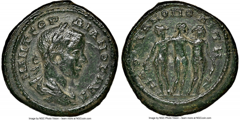 MOESIA. Marcianopolis. Gordian III (AD 238-244). AE (24mm, 8.45 gm, 12h). NGC Ch...