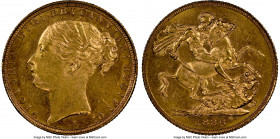 Victoria gold "St. George" Sovereign 1886-M MS62 NGC, Melbourne mint, KM7. AGW 0.2355 oz. 

HID09801242017

© 2022 Heritage Auctions | All Rights Rese...
