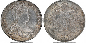 Maria Theresa 3-Piece Lot of Certified Restrike Talers NGC, 1) Taler 1780-Dated (1792-1796) TS-IF - AU Details (Cleaned), Hafner-85b 2) Taler 1780-Dat...