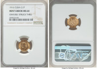 Republic Mint Error - Obverse Struck Through gold Peso 1916 MS64 NGC, Philadelphia mint, KM16. 

HID09801242017

© 2022 Heritage Auctions | All Rights...