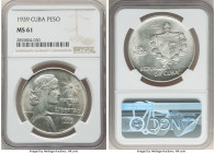 Republic "ABC" Peso 1939 MS61 NGC, Philadelphia mint, KM22. Lustrous mint bloom with saffron tone. 

HID09801242017

© 2022 Heritage Auctions | All Ri...