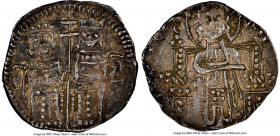 3-Piece Lot of Certified Denars ND AU58 NGC, 1) Stefan Uros IV Denar ND (1345-1355). 0.83gm 2) Stefan Uros V Denar ND (1355-1371). 1.11gm 3) Vukasin M...
