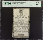 AUSTRIA. Banco Zettel Haupt-Kassa. 5 Gulden, 1806. P-A38a. PMG Very Fine 25.
Estimate: $300.00 - 500.00