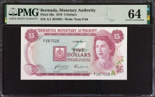 BERMUDA. Bermuda Monetary Authority. 5 Dollars, 1978. P-29a. PMG Choice Uncirculated 64.
Estimate: $30.00 - 50.00