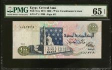 EGYPT. Lot of (2). Central Bank of Egypt. 100 Pounds, 1978. P-53a. PMG Choice Uncirculated 64 EPQ & Gem Uncirculated 65 EPQ.
Estimate: $75.00 - 150.0...