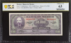 MEXICO. Banco de Mexico. 10,000 Pesos, 1978. P-72. PCGS Banknote Choice Uncirculated 63.
Estimate: $100.00 - 150.00