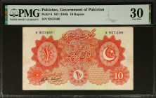 PAKISTAN. Government of Pakistan. 10 Rupees, ND (1948). P-6. PMG Very Fine 30.
Estimate: $150.00 - 250.00