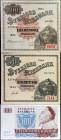 SWEDEN. Lot of (3). Sveriges Riksbank. 50 & 100 Kronor, 1924-71. P-35z, 36g & 54r. Very Fine to About Uncirculated.
Damage/issues are noticed. SOLD A...