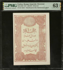TURKEY. Banque Imperiale Ottomane. 10 Kurush, 1877. P-48b. PMG Choice Uncirculated 63 EPQ.
PMG Pop 1/No Others Graded.
Estimate: $300.00 - 500.00