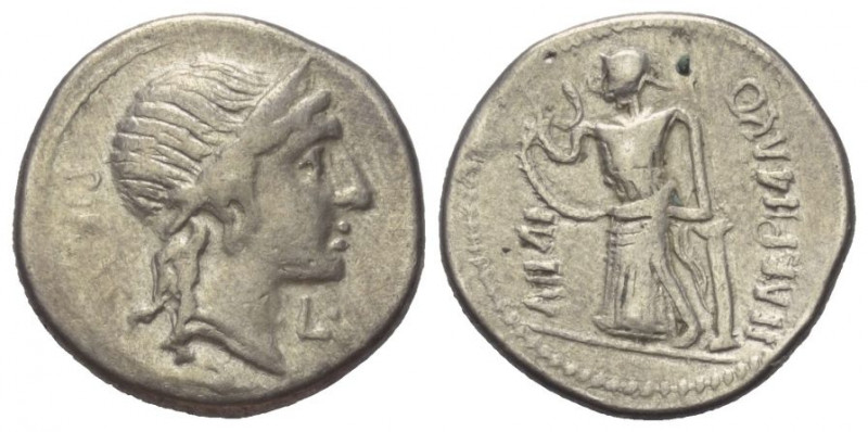 Imitationen römischer Münzen.

 Denar (Silber). Mitte 1. Jhdt. v. Chr.
Nachah...
