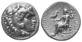 Königreich Makedonien. Alexander III. der Große (336 - 323 v. Chr.).

 Drachme (Silber). Ca. 323 - 319 v. Chr. Ungesicherte Münzstätte im westlichen...