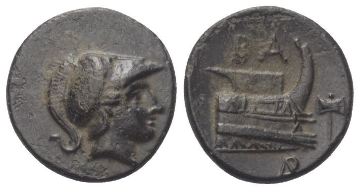 Königreich Makedonien. Demetrios I. Poliorketes (306 - 283 v. Chr.).

 Bronze....