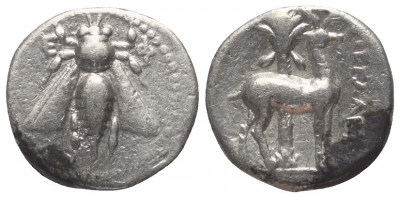 Ionien. Ephesos.

 Drachme (Silber). Ca. 202 - 150 v. Chr.
Vs: Biene zwischen...