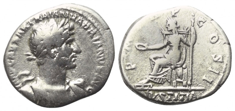 Hadrianus (117 - 138 n. Chr.).

 Denar (Silber). 118 n. Chr. Rom.
Vs: IMP CAE...