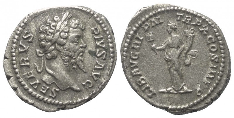 Septimius Severus (193 - 211 n. Chr.).

 Denar (Silber). 202 n. Chr. Rom.
Vs:...