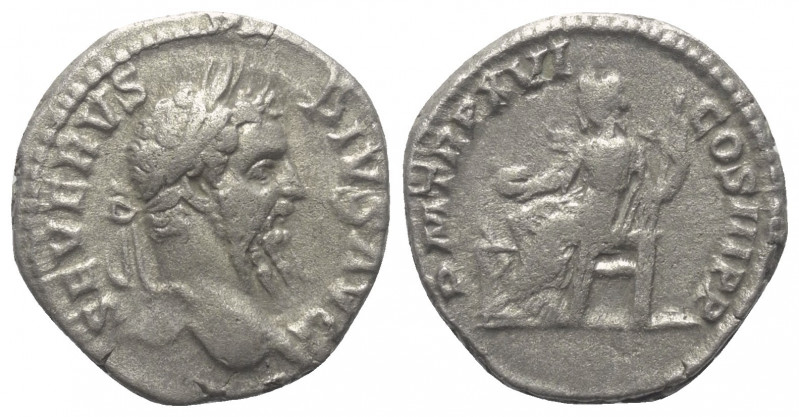 Septimius Severus (193 - 211 n. Chr.).

 Denar (Silber). 208 n. Chr. Rom.
Vs:...