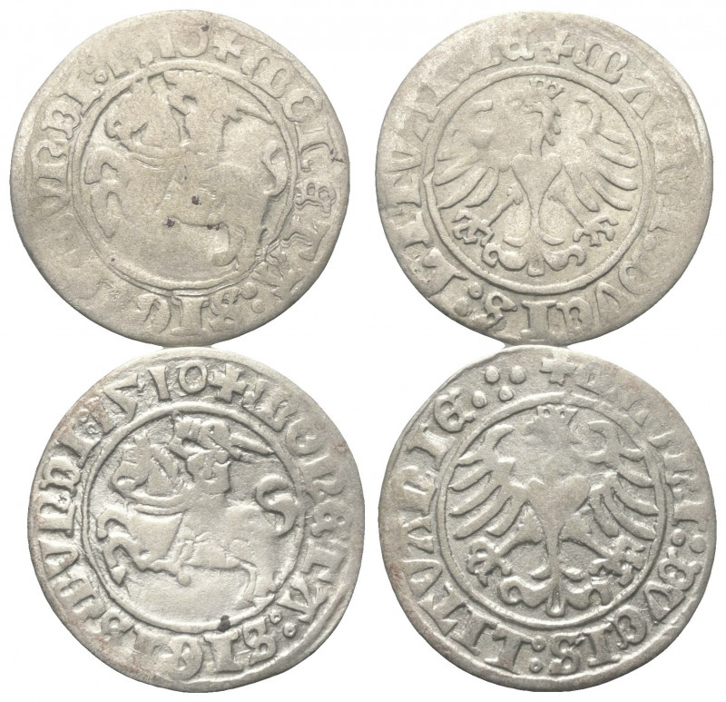 Polen. Litauen. Sigismund I. Stary (1506 - 1544).

 Halbgroschen (Silber). 151...