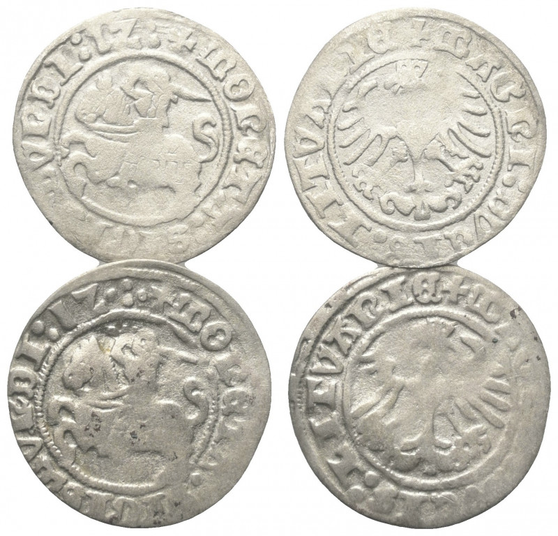 Polen. Litauen. Sigismund I. Stary (1506 - 1544).

 Halbgroschen (Silber). 151...