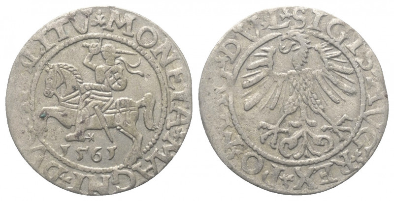 Polen. Litauen. Sigismund II. August (1545 - 1572).

 Halbgroschen (Silber). 1...