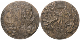 Frankreich. Republik.

 Medaille (Bronze). 1972. Paris.
Graveur Magdeleine Mocquot (1910-1991).
Glatter Rand.

81 mm. 324,0 g. 
 Vorzüglich.